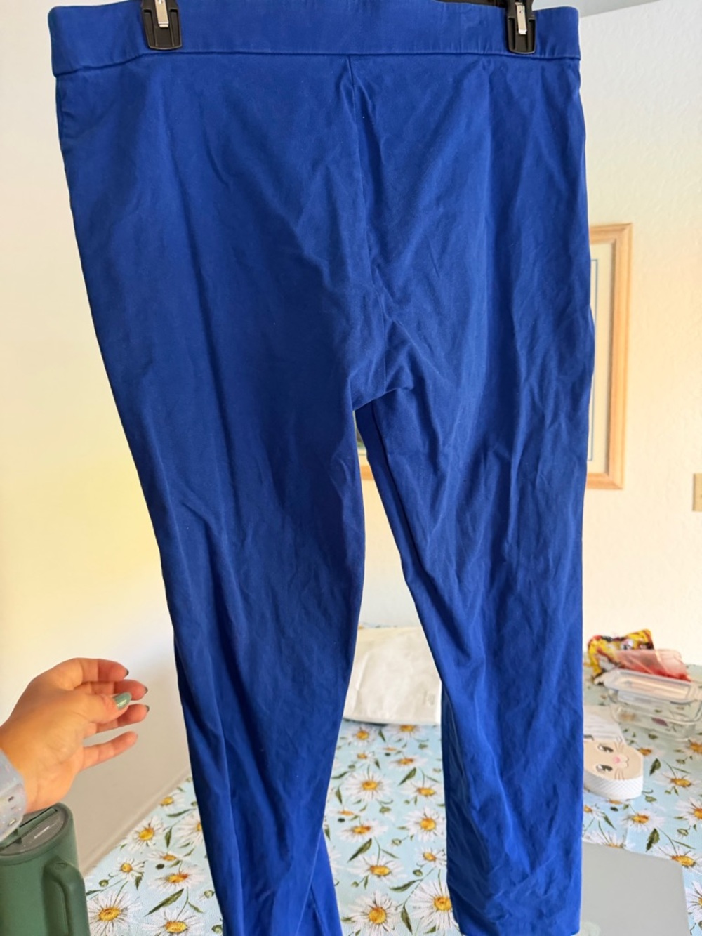 Calvin Klein Royal Blue Women's Pants - Picture 4 of 4